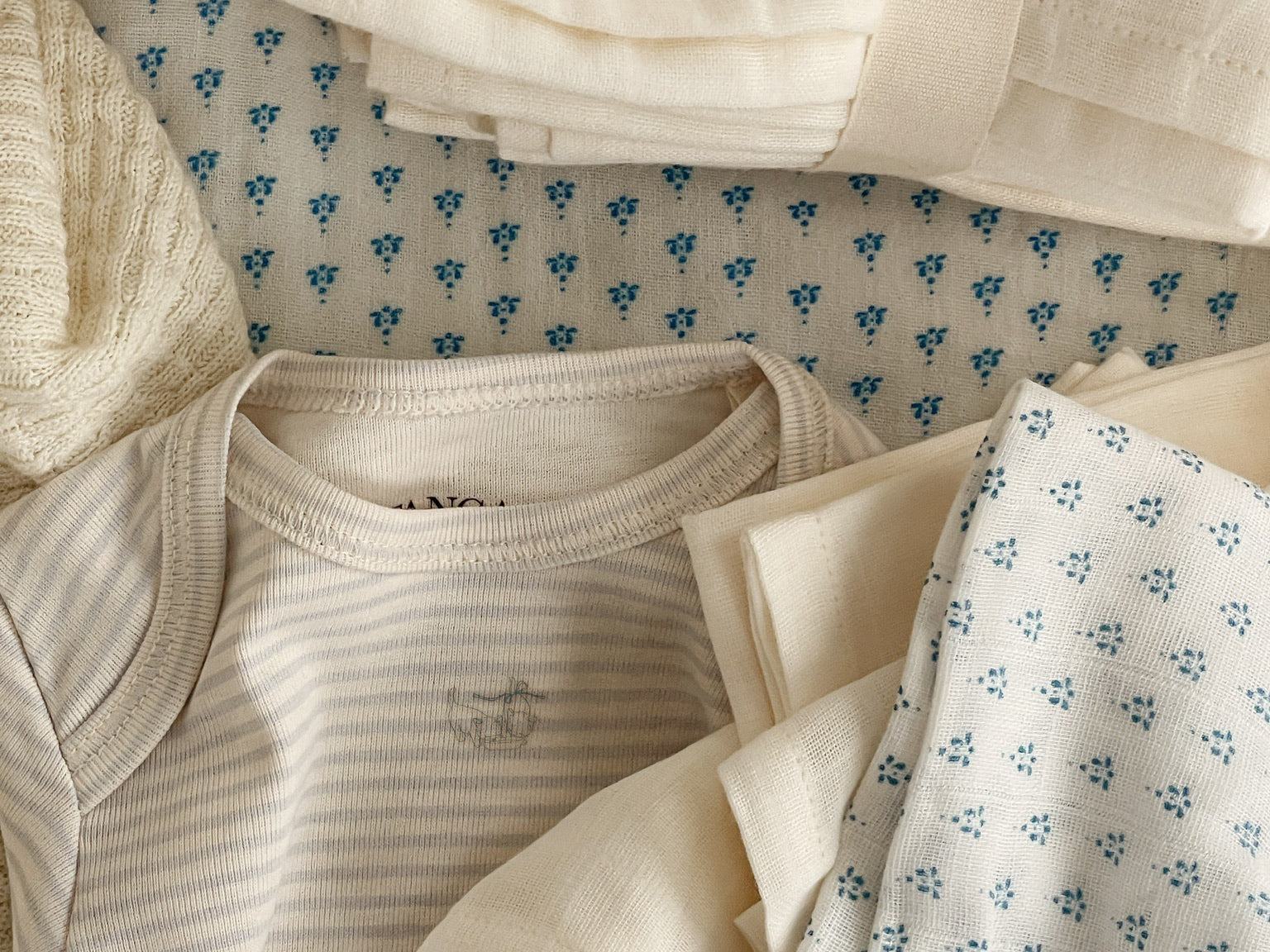 Konges Sløjd A/S Bodies tea stripe gray dawn