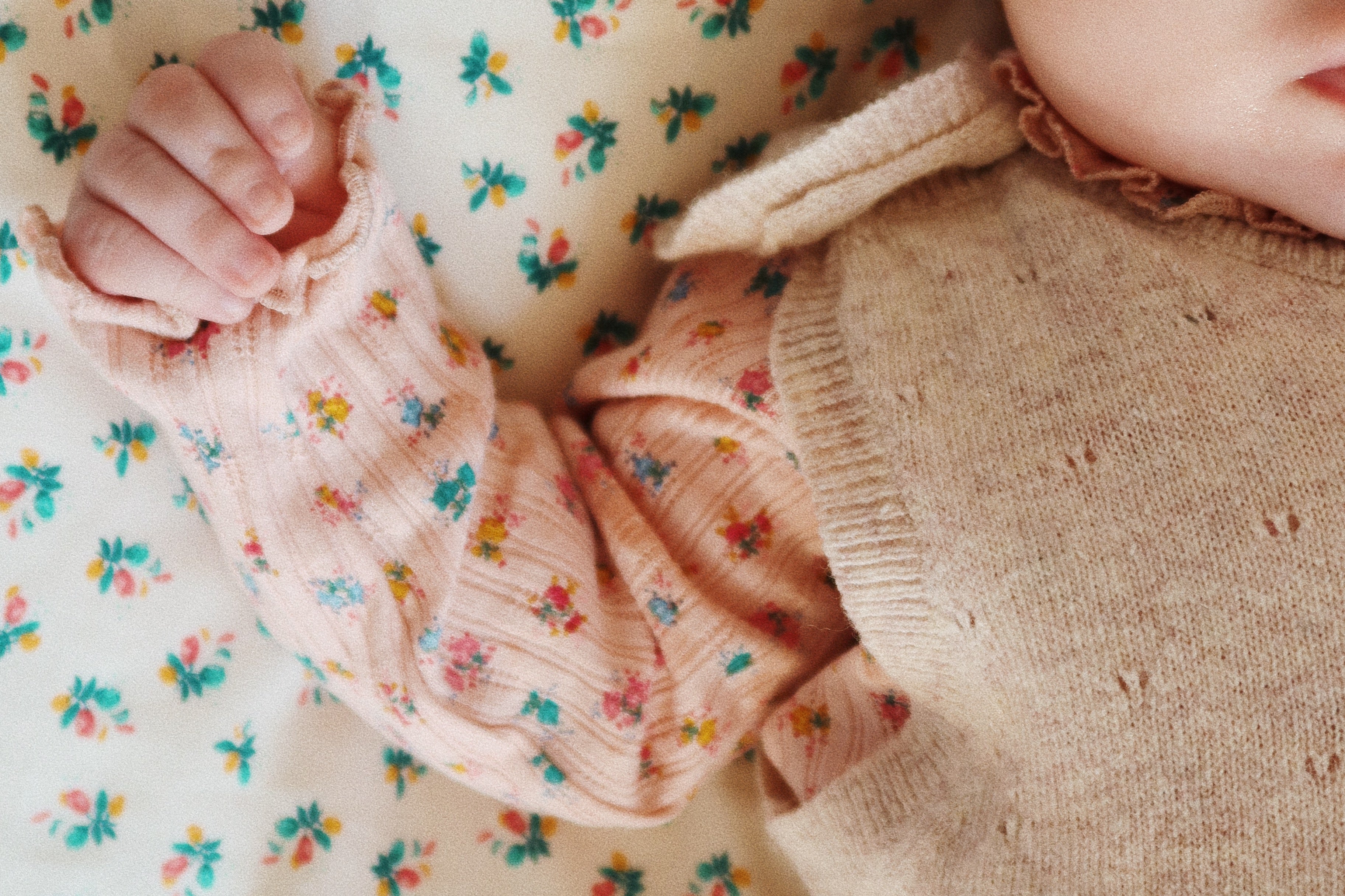 Konges Sløjd A/S Literie bébé fleur coloré