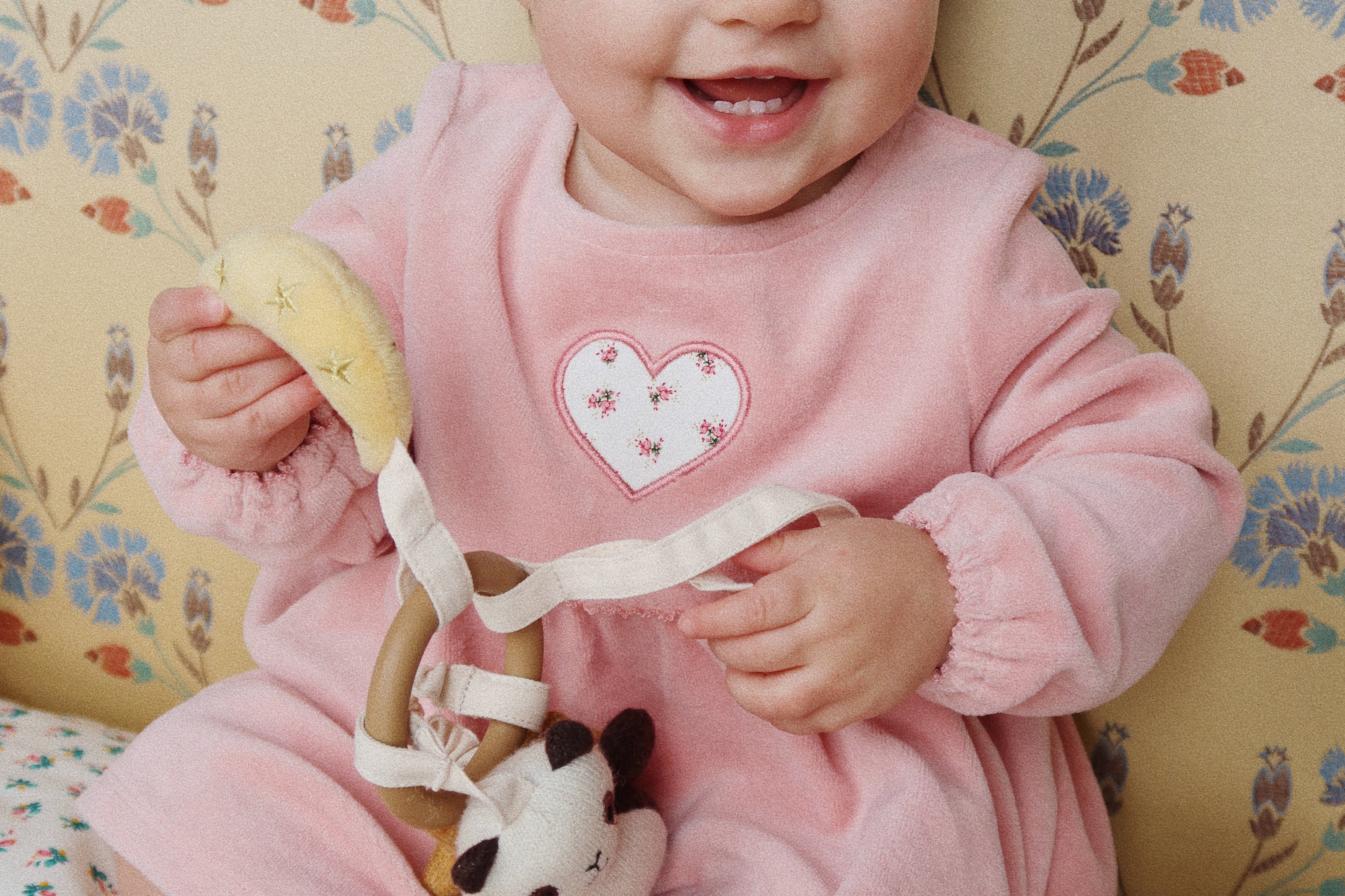 Konges Sløjd A/S Literie bébé fleur coloré