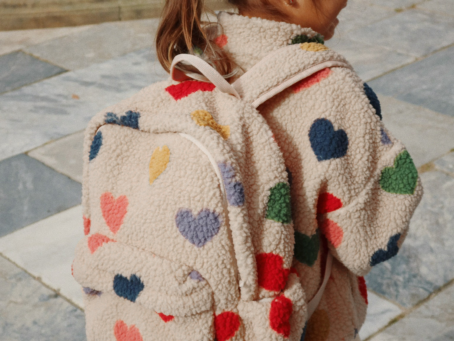 Konges Sløjd A/S Sacs à dos bon coeur coloré