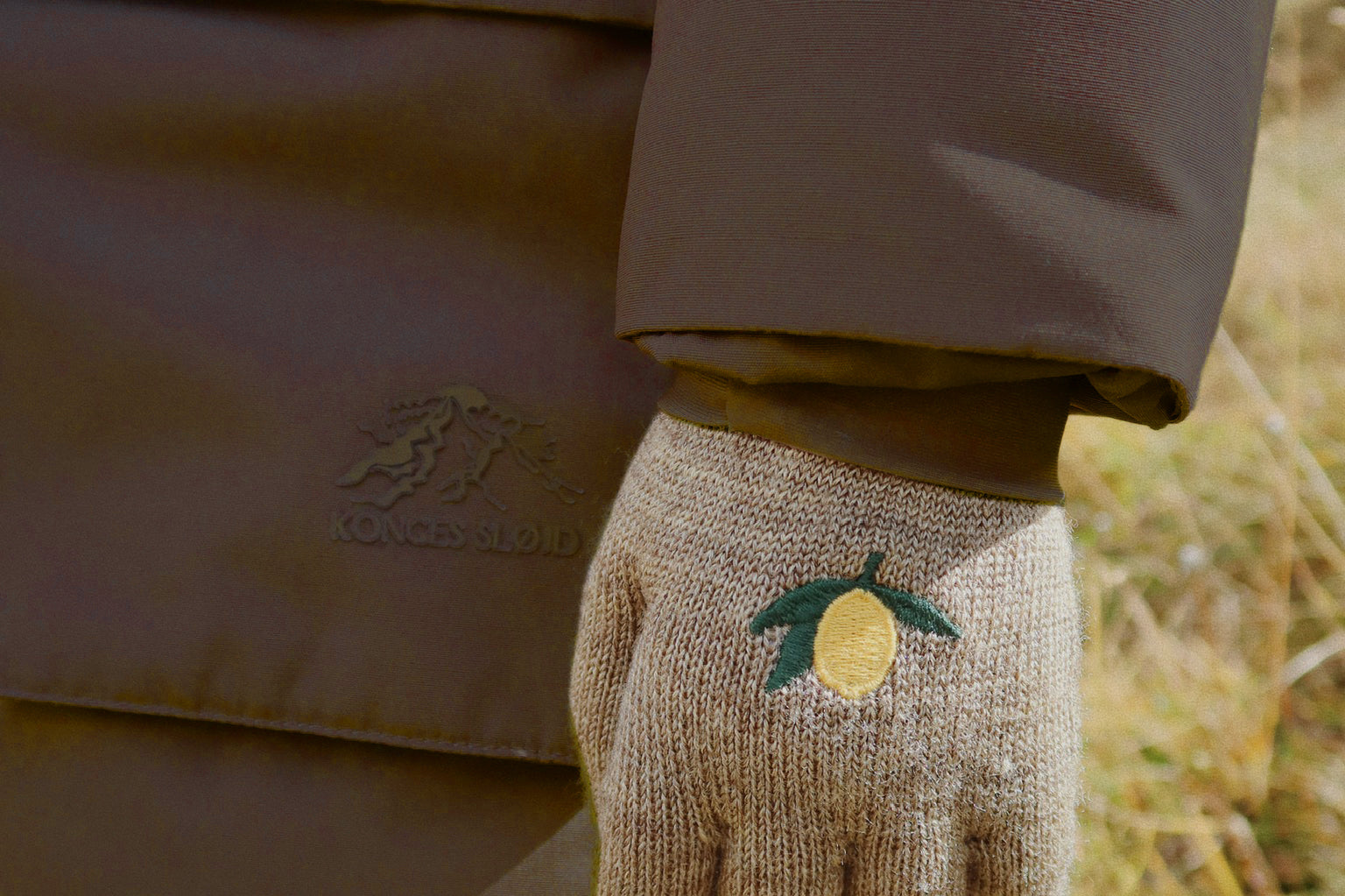 Konges Sløjd A/S Gants lemon/stripe