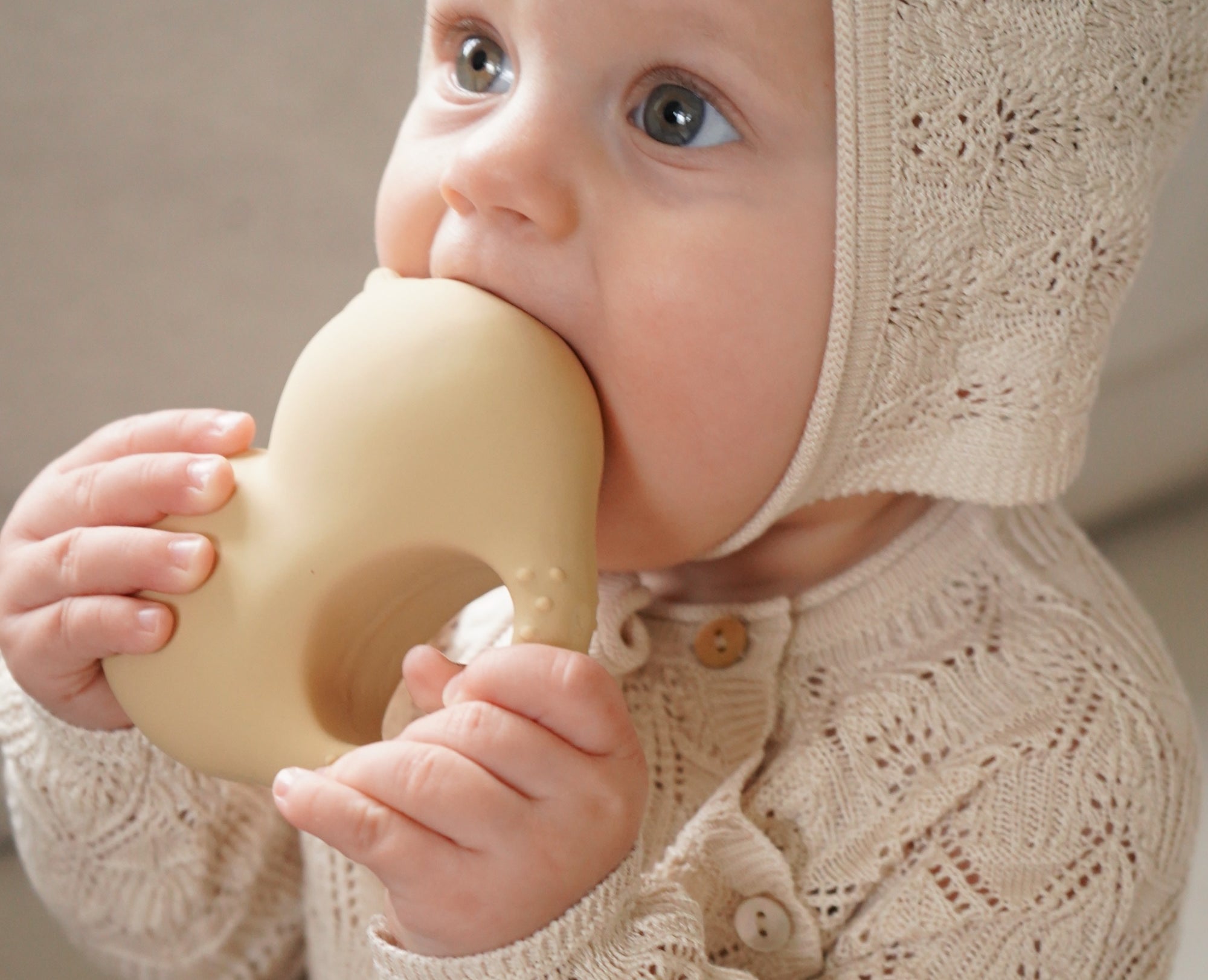 Konges Sløjd A/S anneaux de dentition creamy white