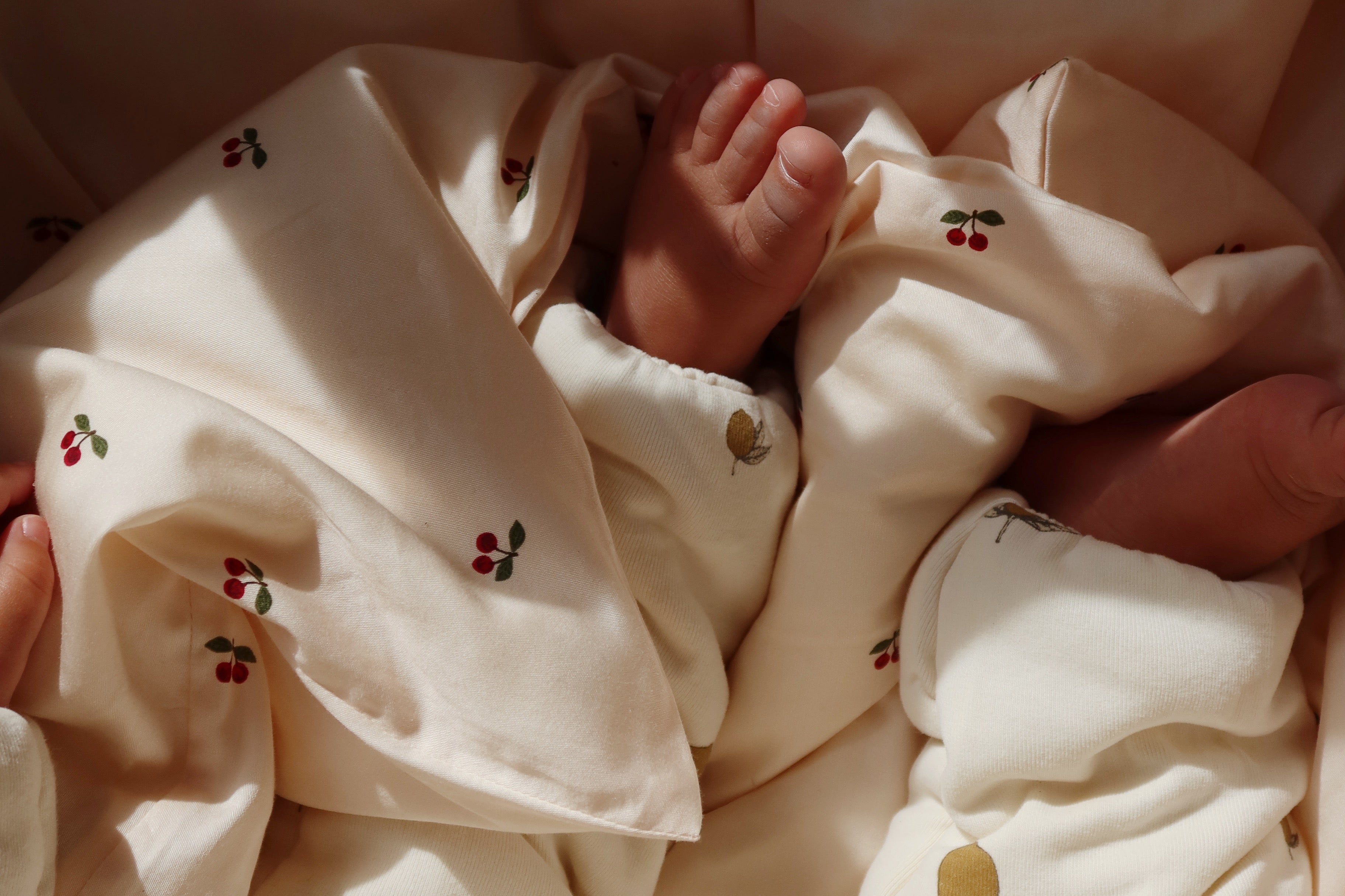 Konges Sløjd A/S Grenouillères avec capuche cherry