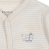 Konges Sløjd A/S Grenouillères tea stripe gray dawn