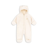 Konges Sløjd A/S Grenouillères avec capuche antique white