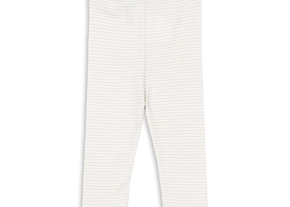 Konges Sløjd A/S Pantalon - Jersey tea stripe gray dawn