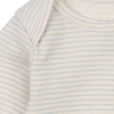 Konges Sløjd A/S Bodies tea stripe gray dawn