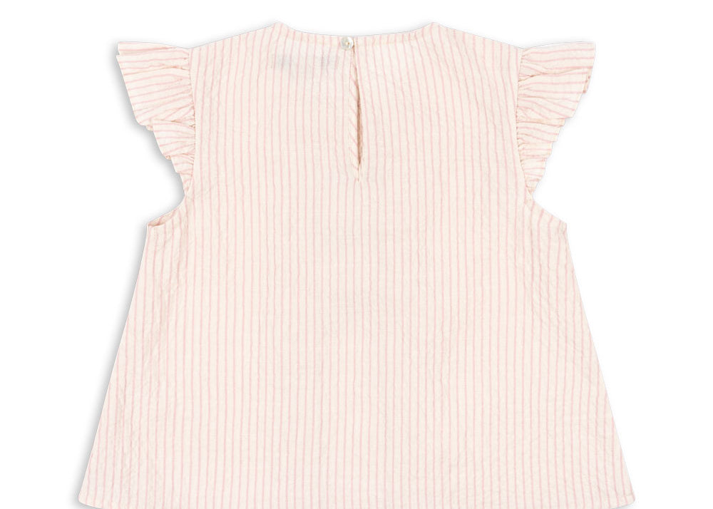 Konges Sløjd A/S Chemisiers à manches courtes - Tissé peony stripe