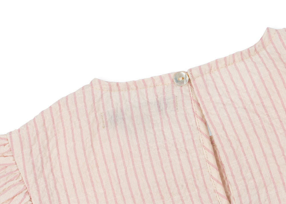 Konges Sløjd A/S Chemisiers à manches courtes - Tissé peony stripe