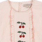 Konges Sløjd A/S Chemisiers à manches courtes - Tissé peony stripe