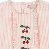 Konges Sløjd A/S Chemisiers à manches courtes - Tissé peony stripe