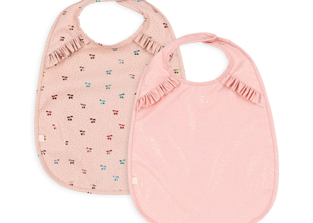 Konges Sløjd A/S bavoirs cherry sparkle