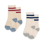 Konges Sløjd A/S Chaussettes off white/multi strip