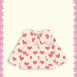 Konges Sløjd A/S Chemisiers - Tissé bon coeur pink