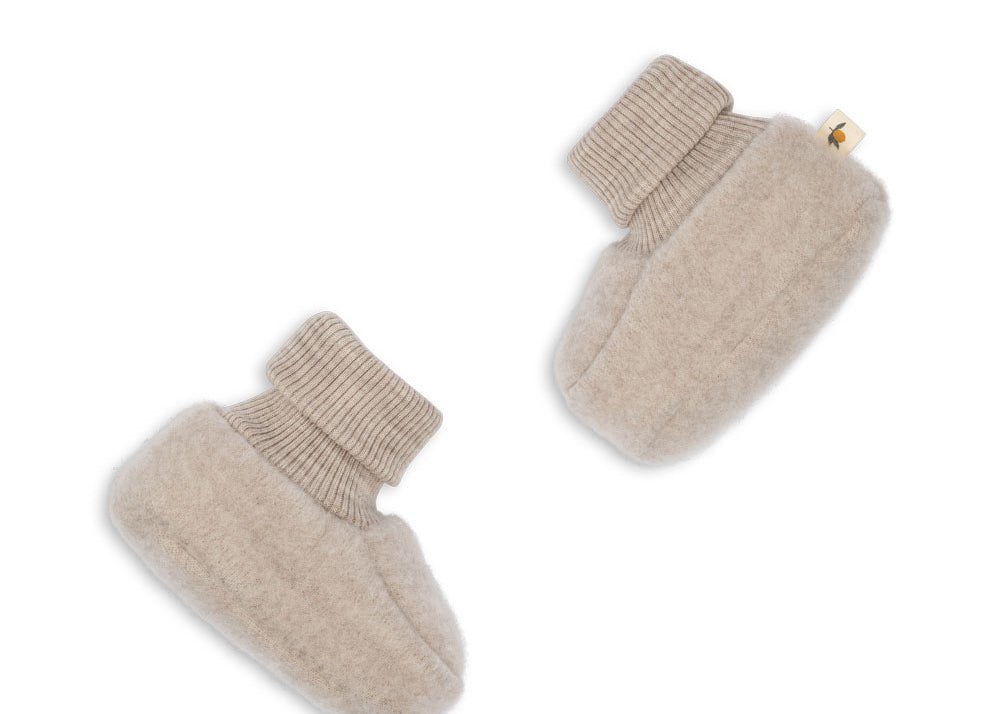 Konges Sløjd A/S Bottines pour Bébé oatmeal melange
