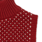 Konges Sløjd A/S Gilet pour le cou true red