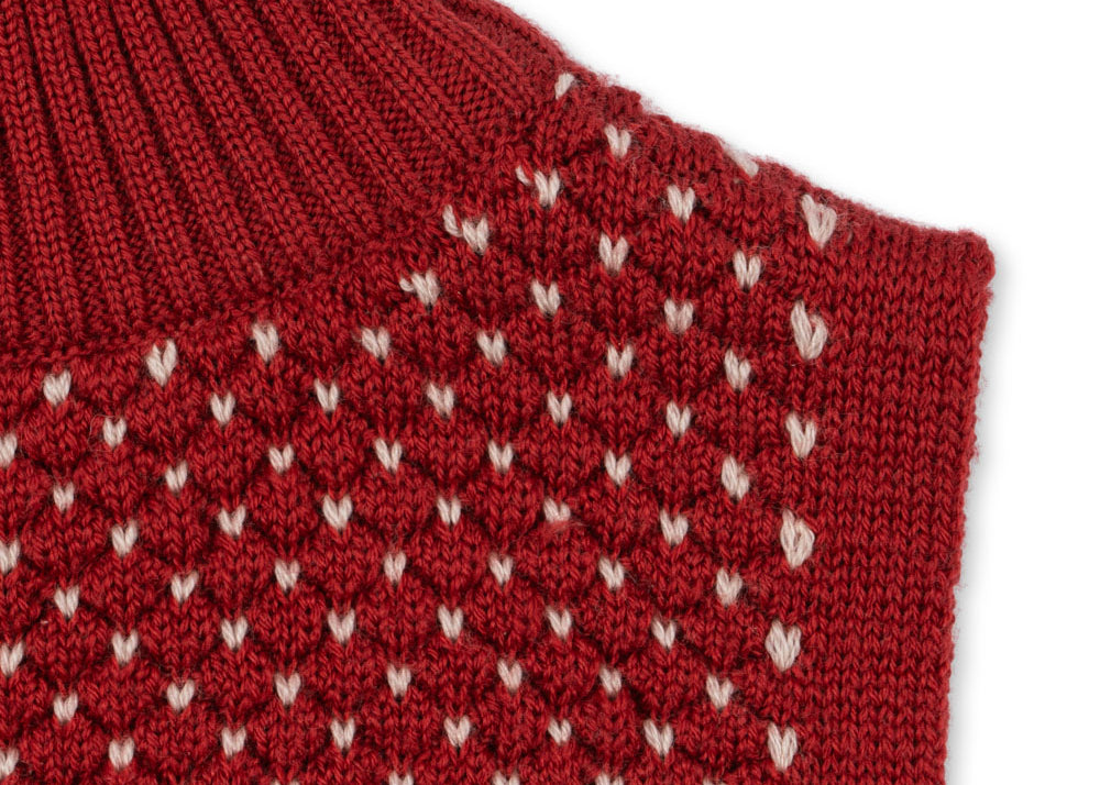 Konges Sløjd A/S Gilet pour le cou true red
