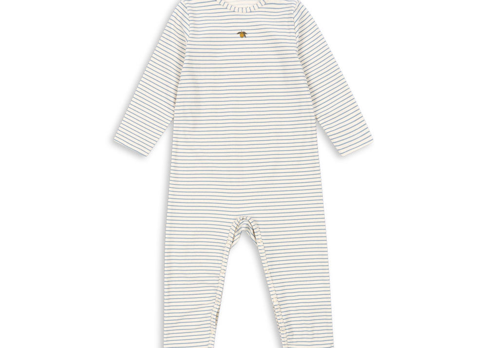 Konges Sløjd A/S Grenouillères stripe bluie