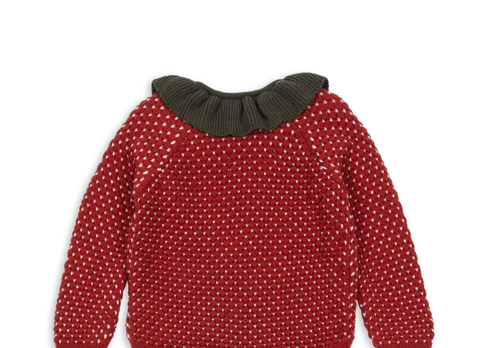Konges Sløjd A/S Cardigans - Tricot barbados cherry
