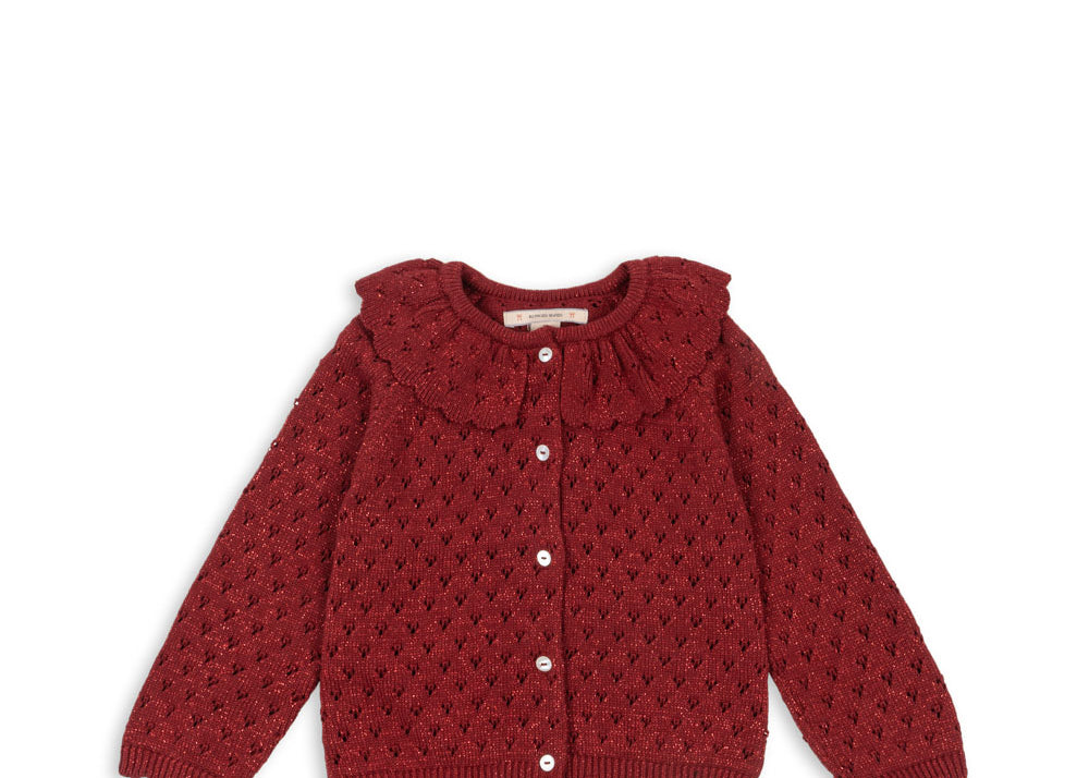 Konges Sløjd A/S Cardigans - Tricot red dahlia