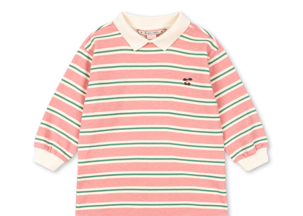Konges Sløjd A/S Robes - Jersey blush bound stripe