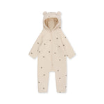 Konges Sløjd A/S Grenouillères avec capuche cherry