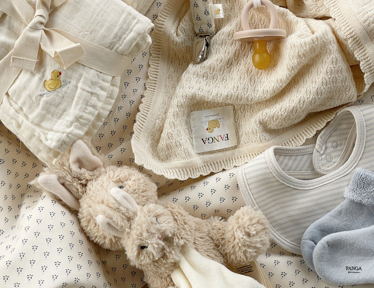 Konges Sløjd A/S BABY BEDDING punto blu