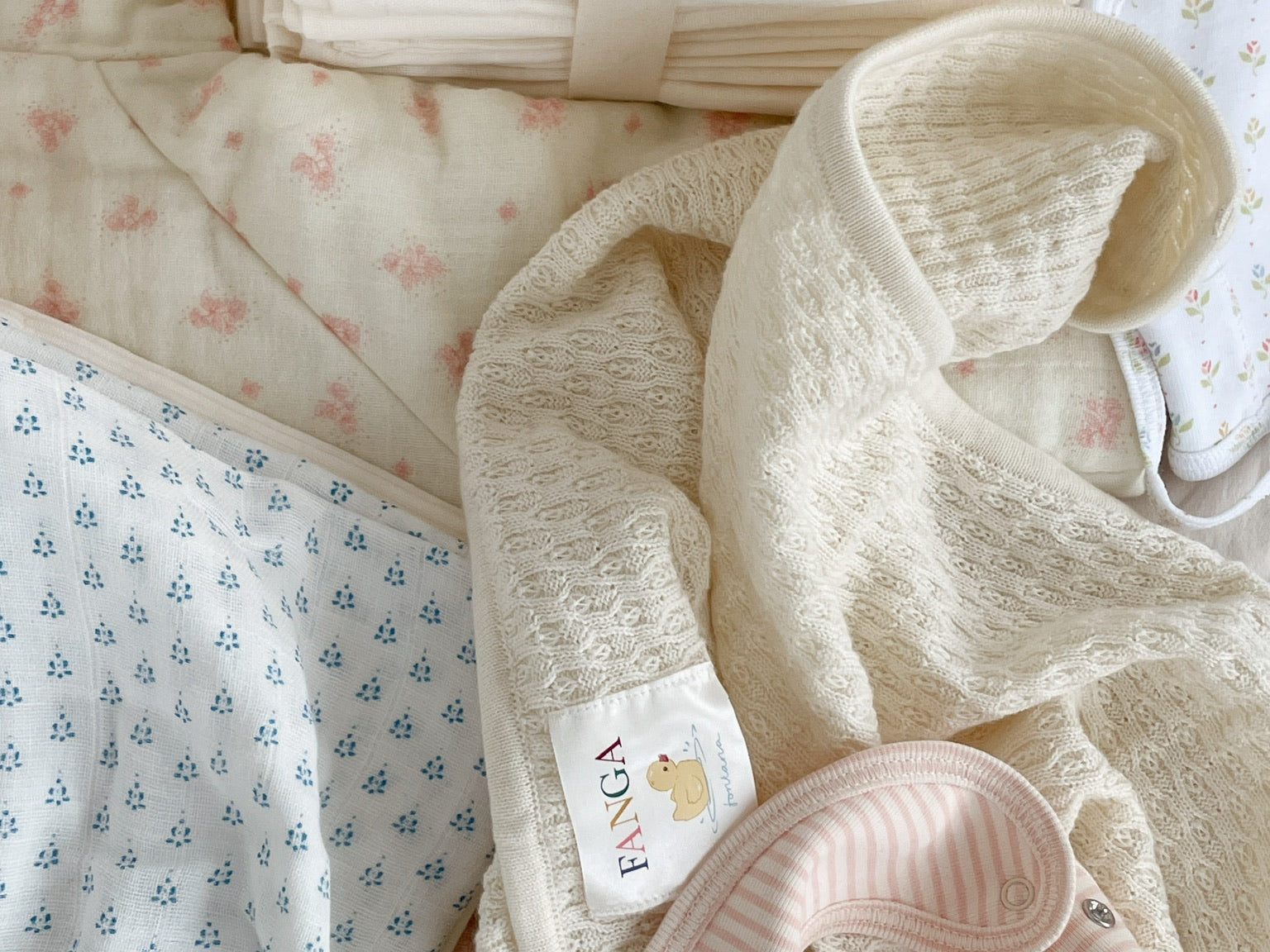 Konges Sløjd A/S Bandana bavoirs blush mix