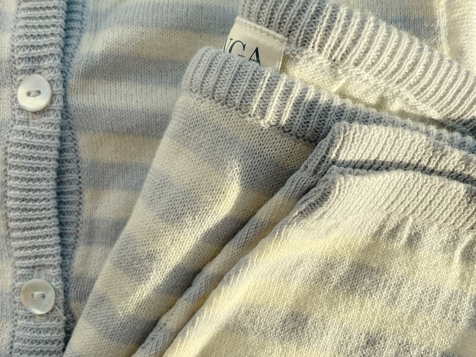 Konges Sløjd A/S Pantalons - Tricot gray dawn