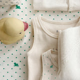 Konges Sløjd A/S BODYSTOCKINGS lago verde aop/buttercream