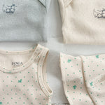 Konges Sløjd A/S BODYSTOCKINGS lago verde aop/buttercream