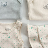 Konges Sløjd A/S BODYSTOCKINGS lago verde aop/buttercream