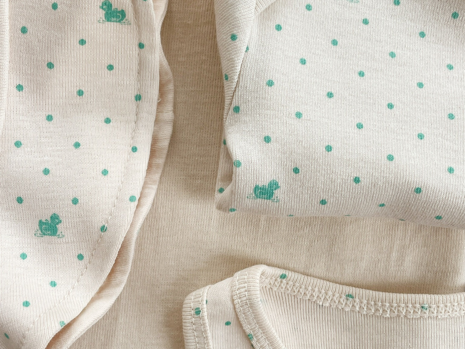 Konges Sløjd A/S BODYSTOCKINGS lago verde aop/buttercream