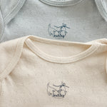 Konges Sløjd A/S BODYSTOCKINGS buttercream/pearl blue