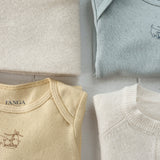 Konges Sløjd A/S KNITTED PANTS antique white