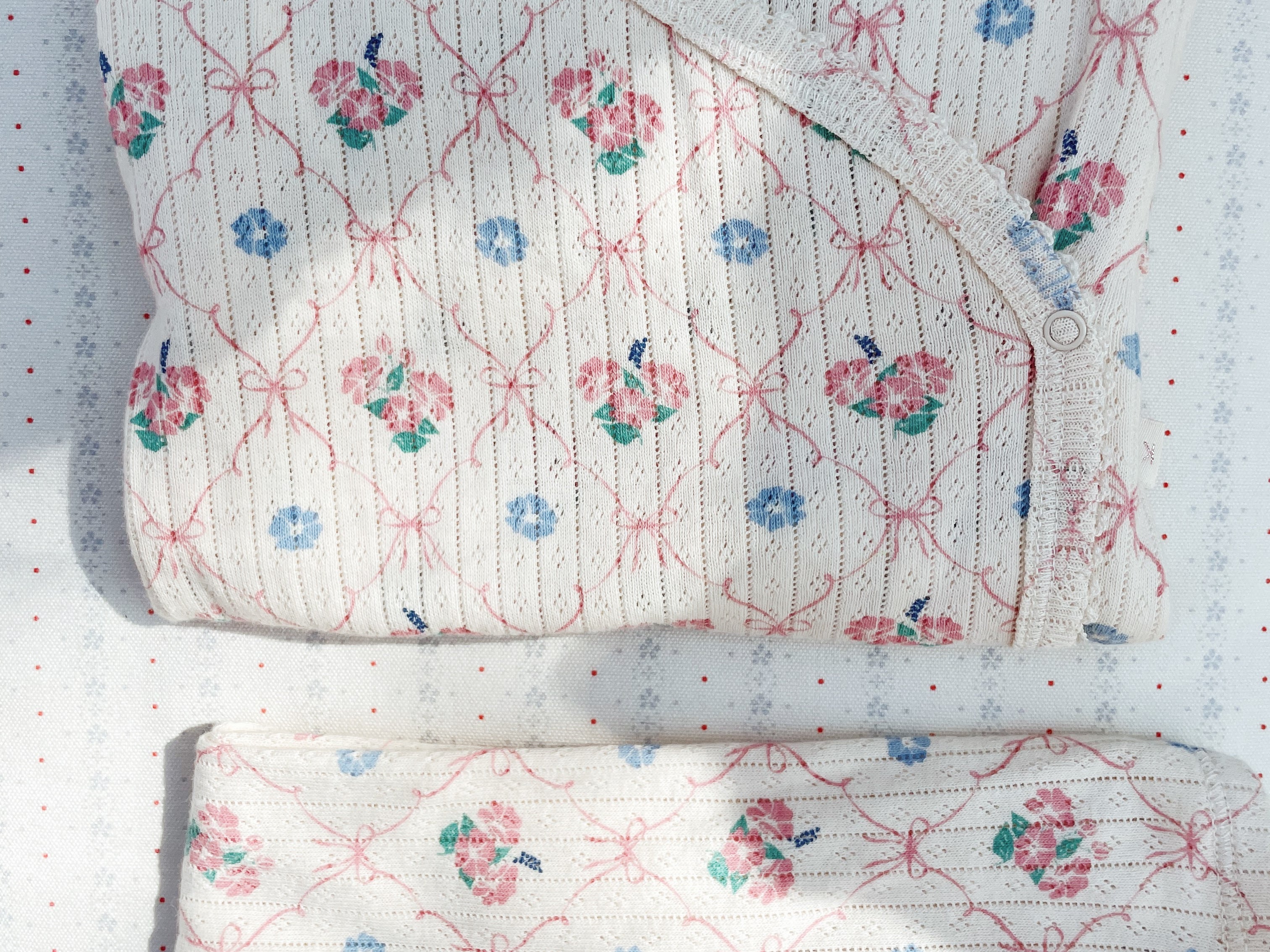 Konges Sløjd A/S Pantalon - Jersey fleur decor