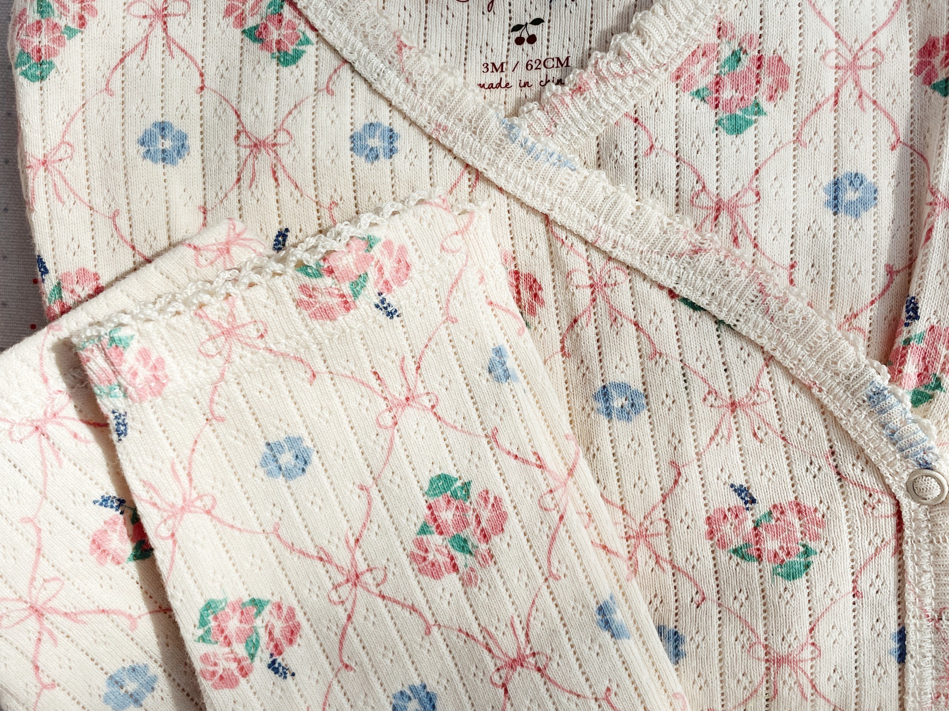 Konges Sløjd A/S Pantalon - Jersey fleur decor