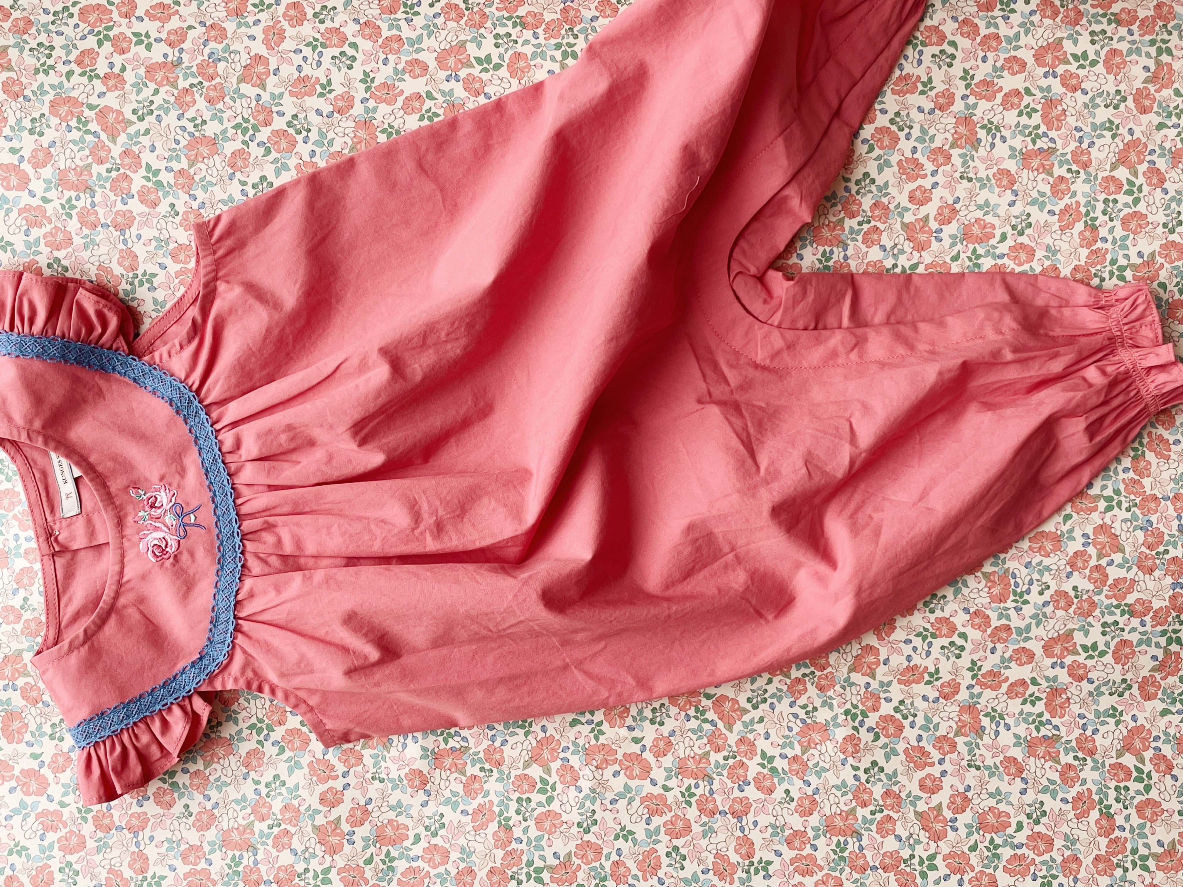 Konges Sløjd A/S Pantalon - Tissé strawberry ice