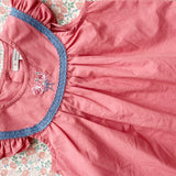 Konges Sløjd A/S Pantalon - Tissé strawberry ice