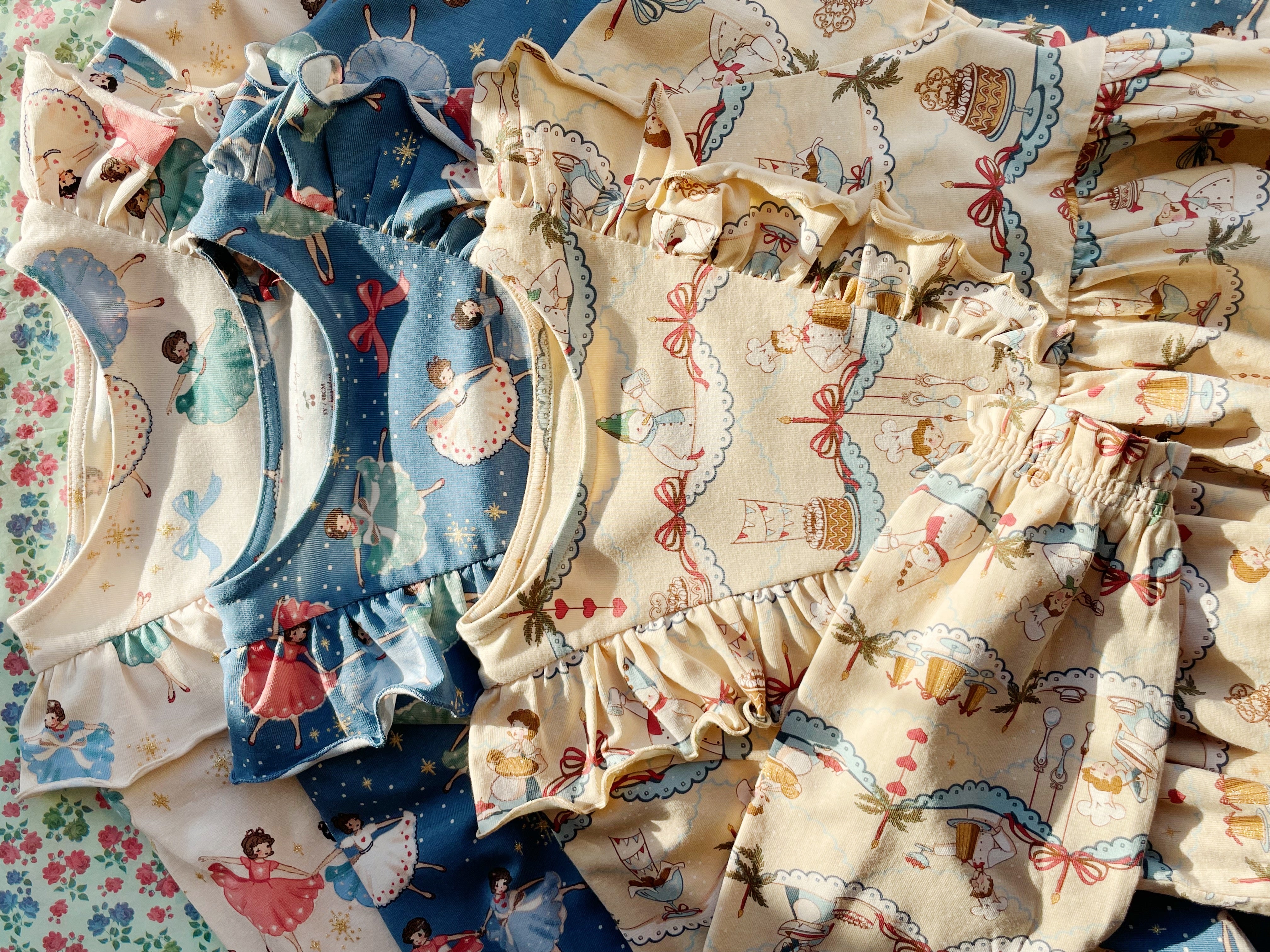 Konges Sløjd A/S Robes - Jersey bow ballerina