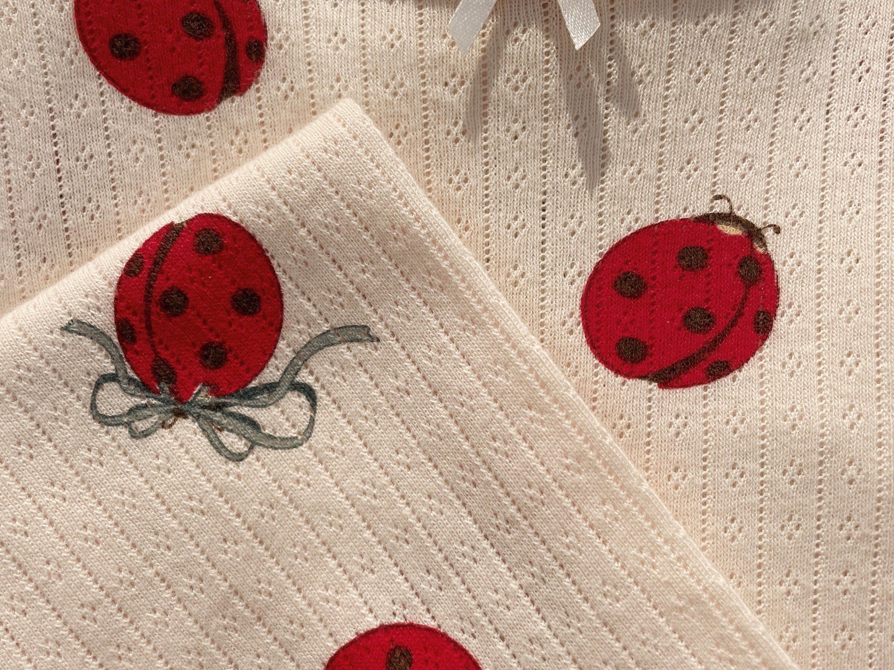 Konges Sløjd A/S Pantalon - Jersey ladybug
