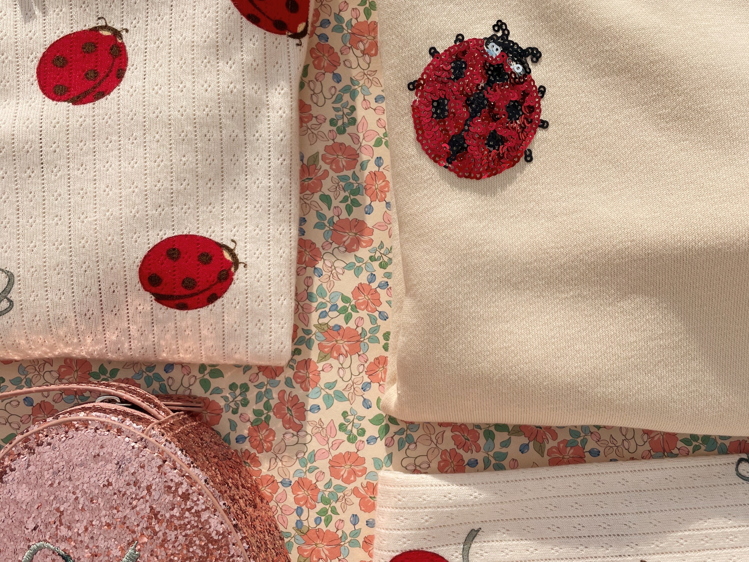 Konges Sløjd A/S Pantalon - Jersey ladybug