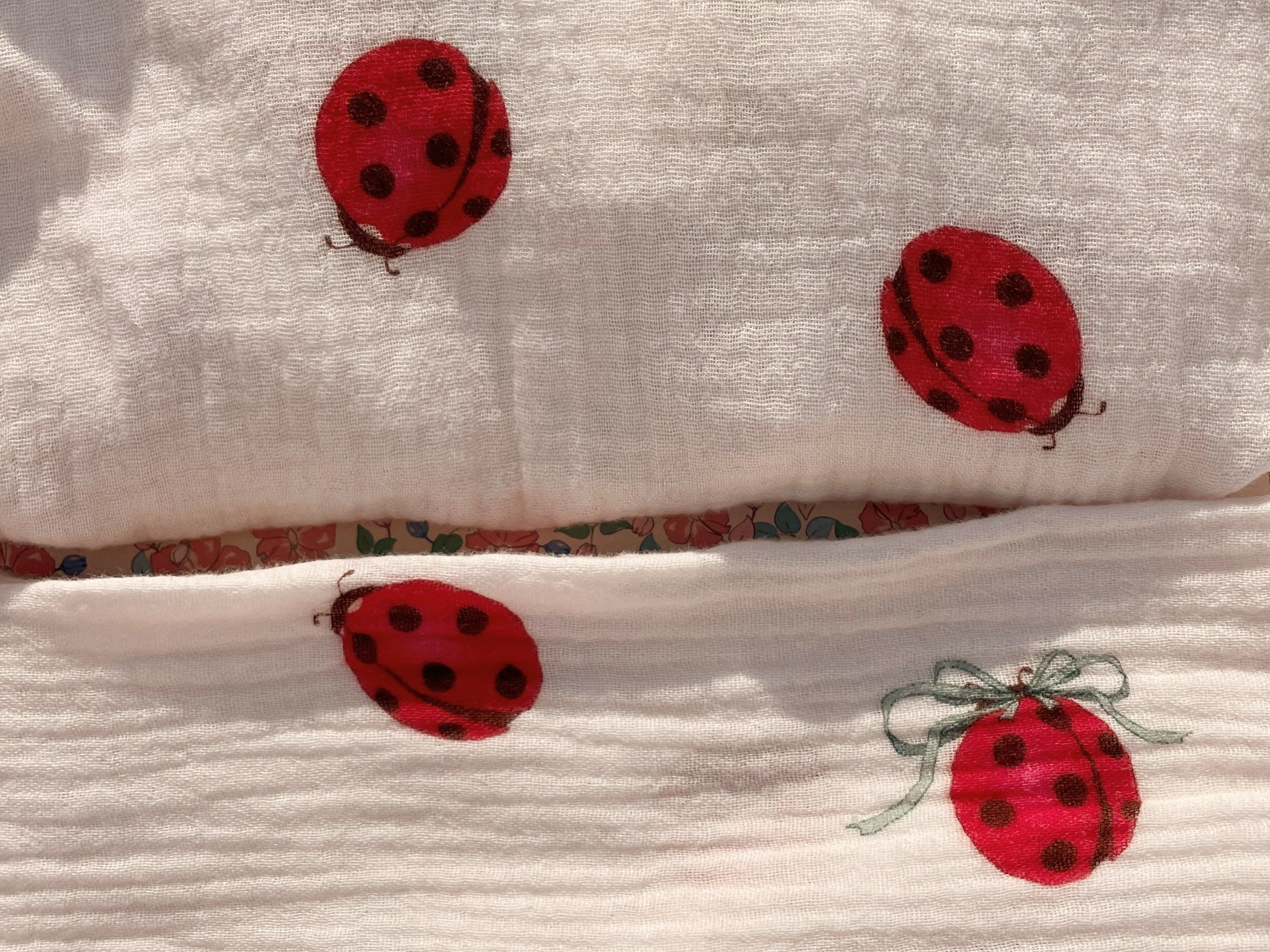 Konges Sløjd A/S WOVEN SHIRTS ladybug bow