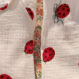 Konges Sløjd A/S WOVEN SHIRTS ladybug bow