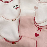 Konges Sløjd A/S Bandana bavoirs rose/white mix