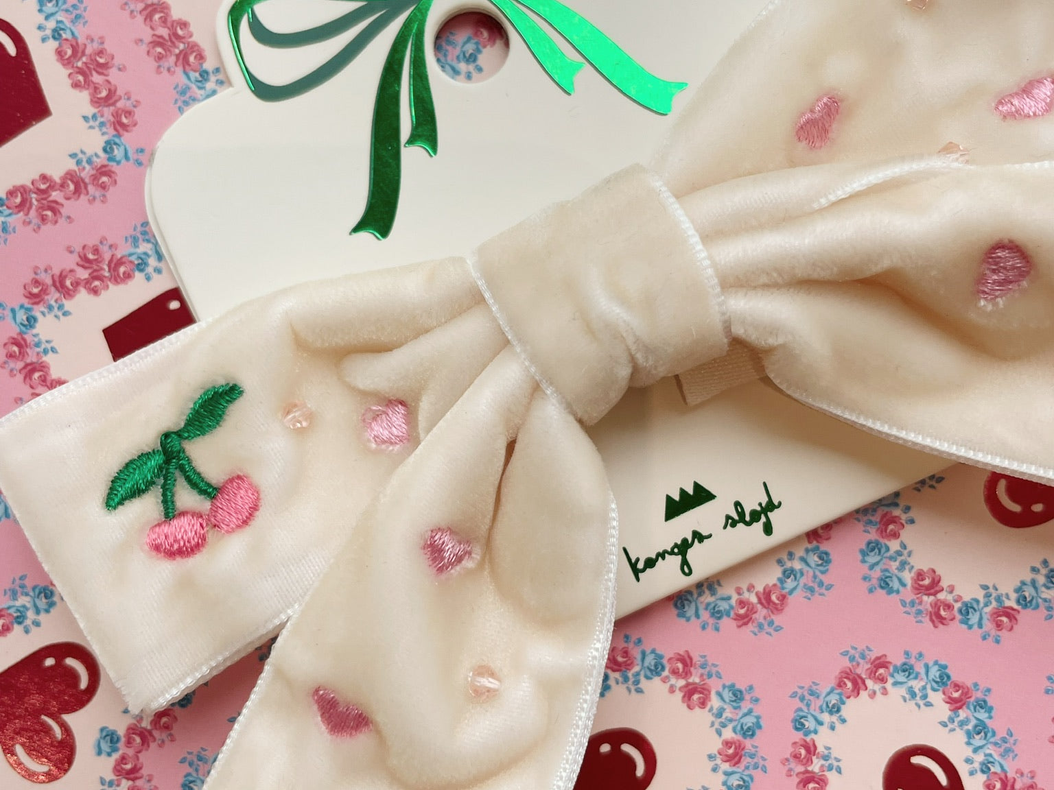 Konges Sløjd A/S Accessoires pour cheveux pearled ivory
