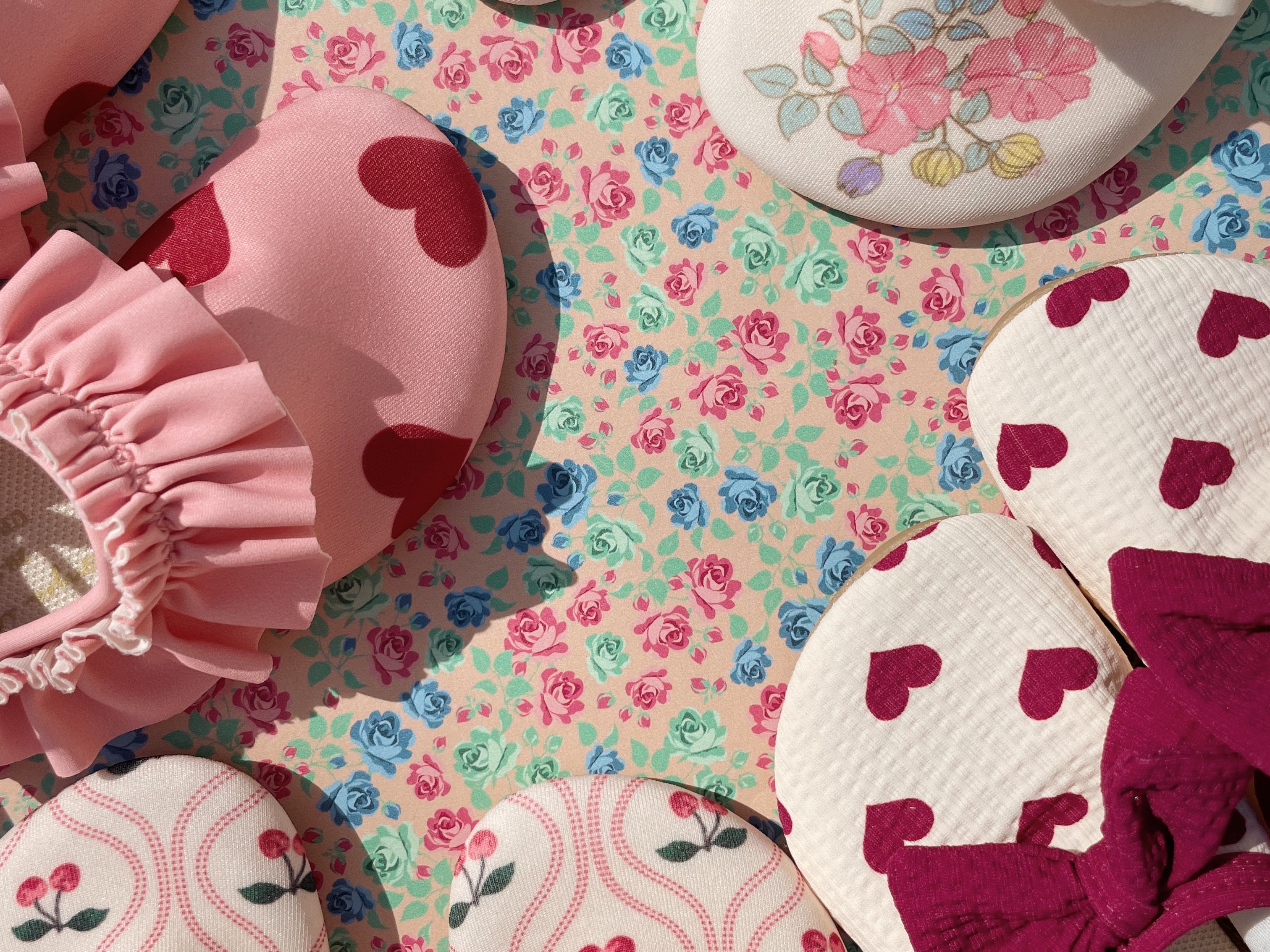 Konges Sløjd A/S Chaussures de bain amour pink
