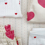 Konges Sløjd A/S Pantalon - Jersey amour rouge