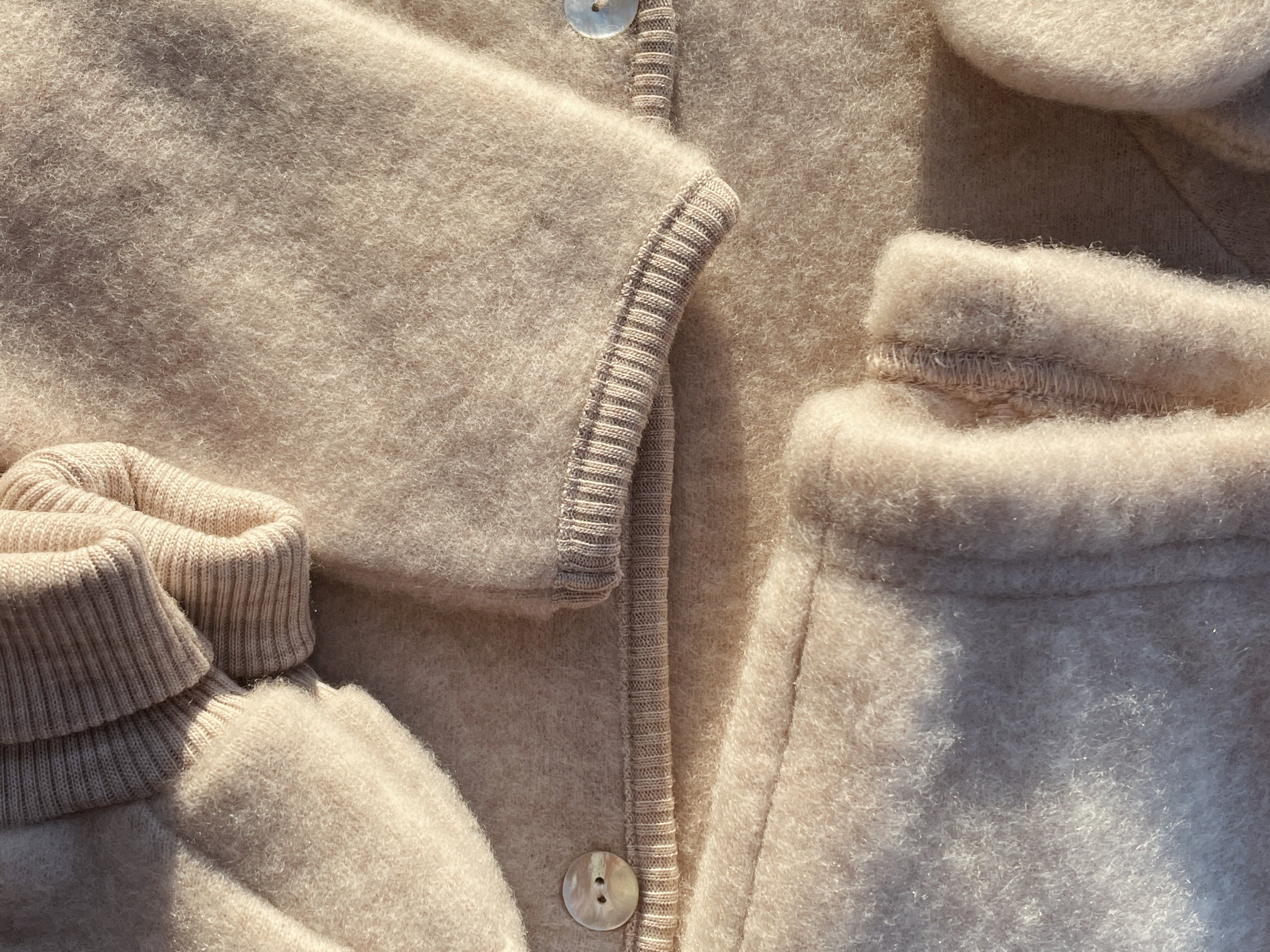 Konges Sløjd A/S Bottines pour Bébé oatmeal melange