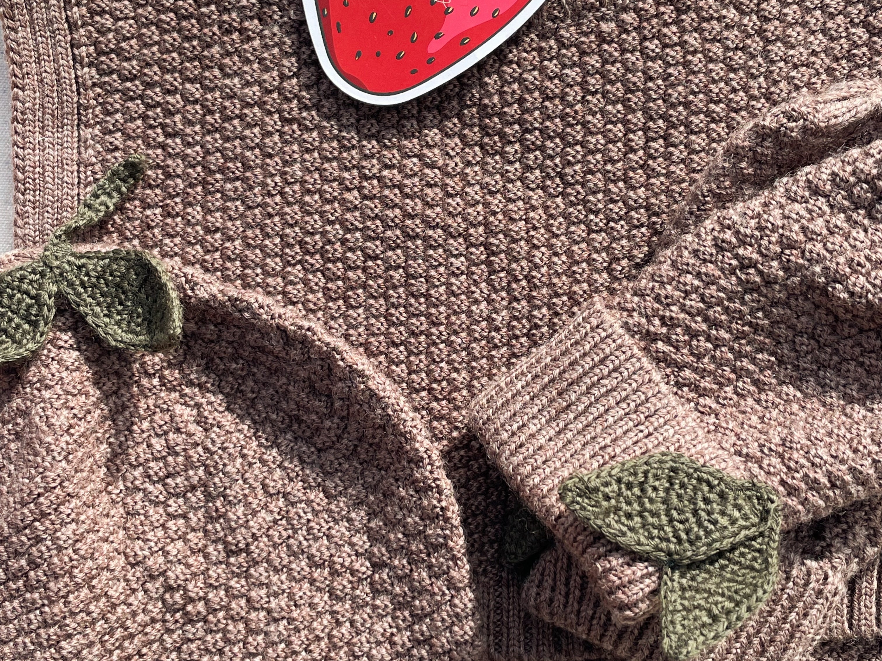 Konges Sløjd A/S Gilet pour le cou bunny brown melange